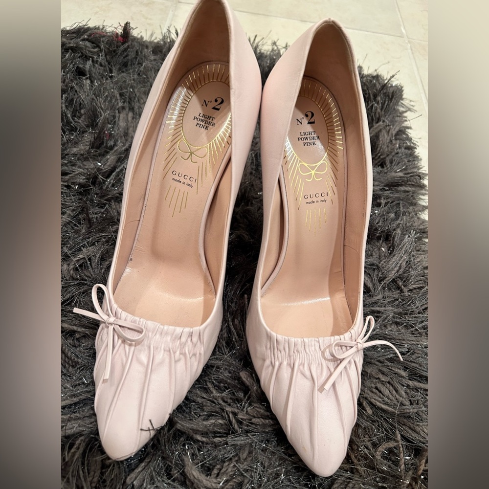 Baby Pink Gucci Shoes